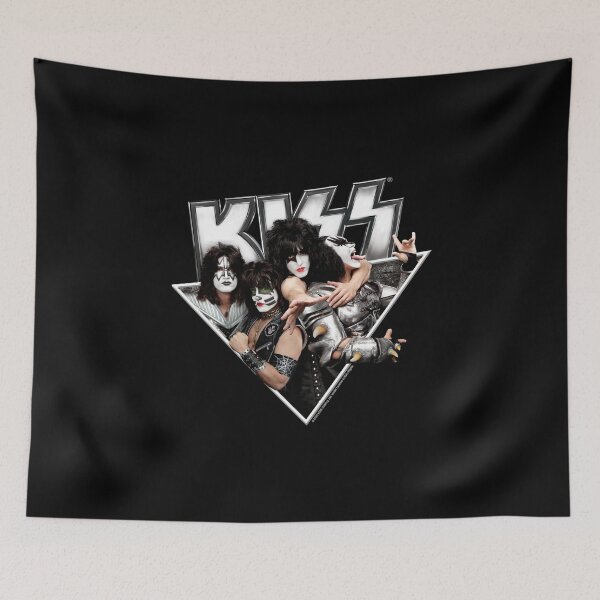 Item preview, KISS ® The Band - Members Metal Triangle designed and sold by musmus76.