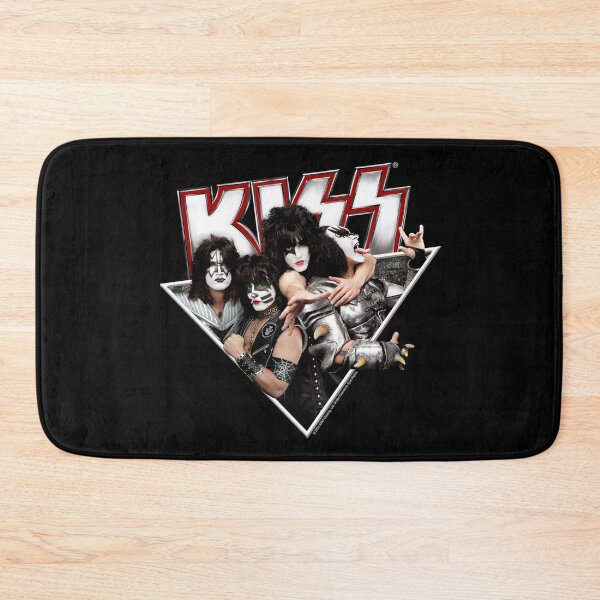 Item preview, KISS ® The Band - Members Metal Triangle Red Contour designed and sold by musmus76.