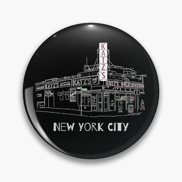 Item preview, Kat'z Deli New York City hand drawn design designed and sold by walrusindustrie.