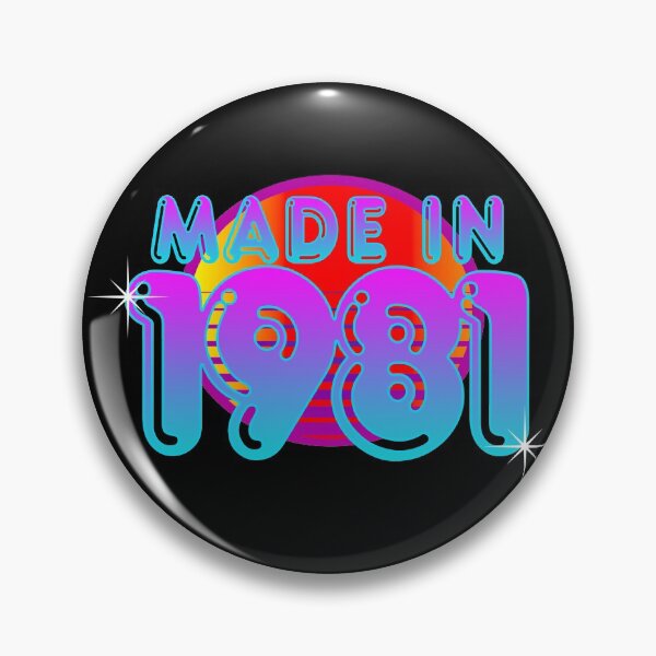 Item preview, Made in 1981 Vaporwave Sunset Neon 020121 - KerLZ designed and sold by KerlZ.