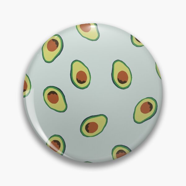 Item preview, Avocado lover pattern on sage green designed and sold by MNCO.