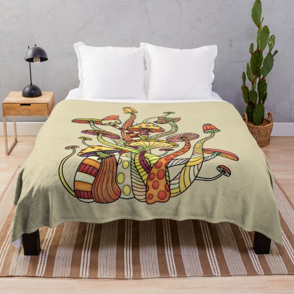 Item preview, Groovy Funky Mushrooms designed and sold by Alondra.