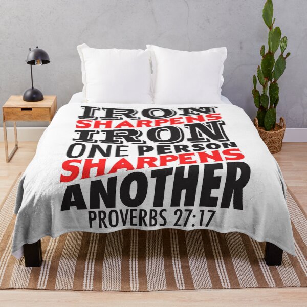 Item preview, Proverbs 27:17 designed and sold by plushism.