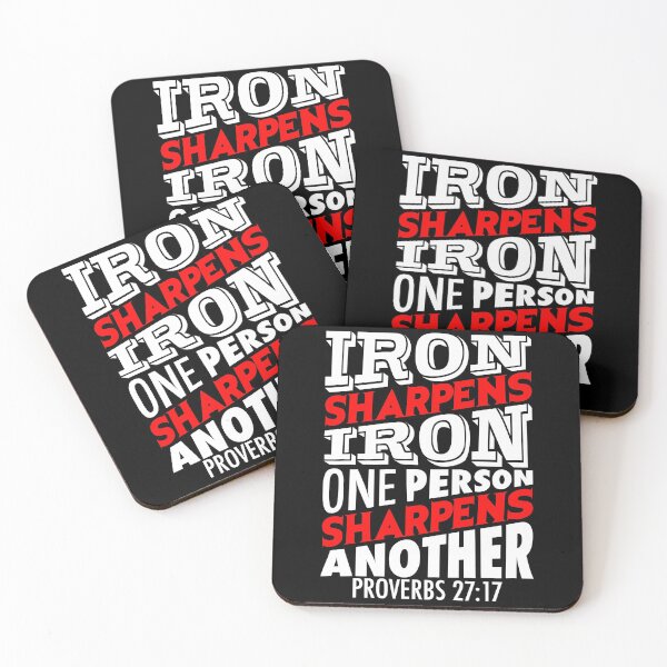 Item preview, Proverbs 27:17 designed and sold by plushism.