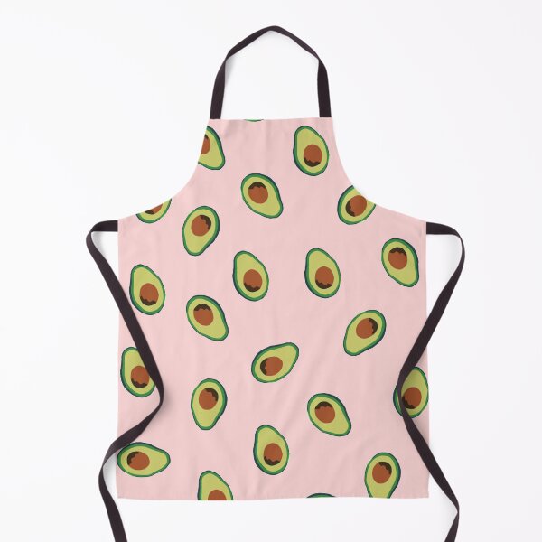 Item preview, Avocado lover pattern on baby pink designed and sold by MNCO.