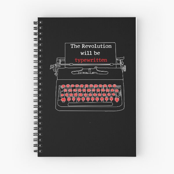 Item preview, The Revolution will be typewritten for Fans of Typewriters designed and sold by walrusindustrie.