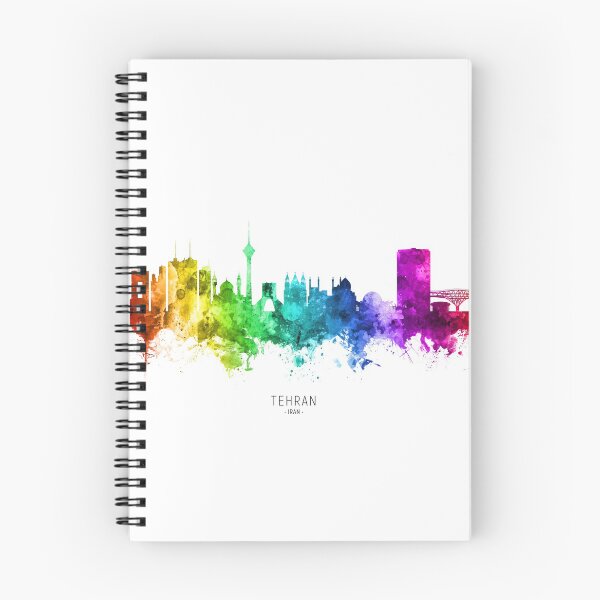 Item preview, Tehran Iran Skyline designed and sold by ArtPrints.