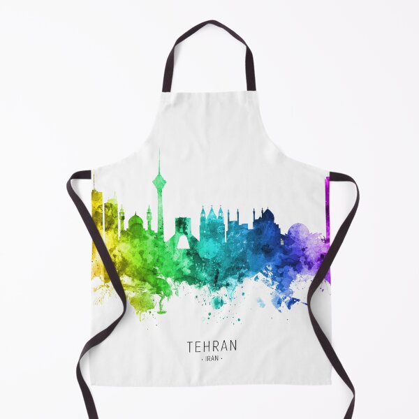 Item preview, Tehran Iran Skyline designed and sold by ArtPrints.