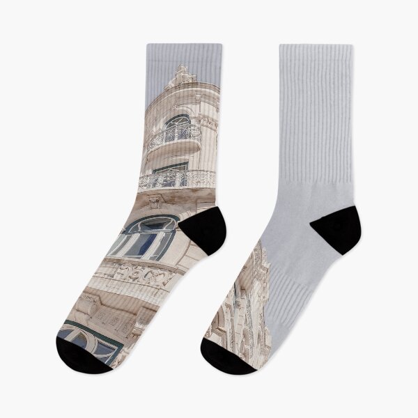 Item preview, Art Nouveau architecture in Lisbon, Portugal designed and sold by Melissa Peltenburg.