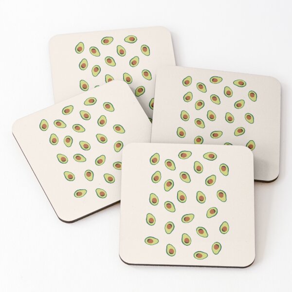 Item preview, Avocado lover pattern on nude designed and sold by MNCO.