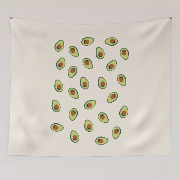 Item preview, Avocado lover pattern on nude designed and sold by MNCO.