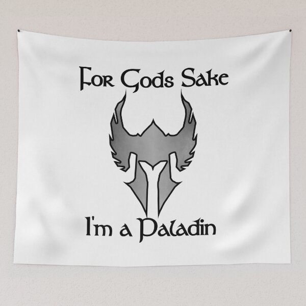 Item preview, For Gods Sake I'm a Paladin designed and sold by Gadsbys-Geeky.