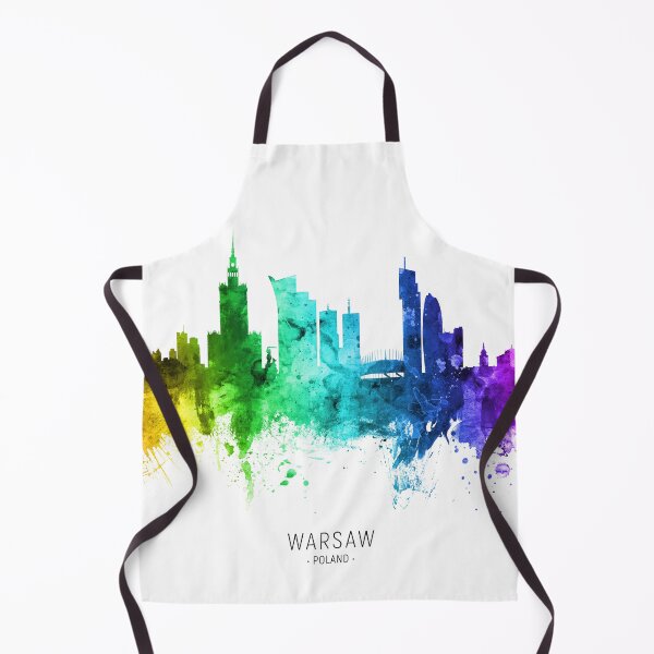 Item preview, Warsaw Poland Skyline designed and sold by ArtPrints.