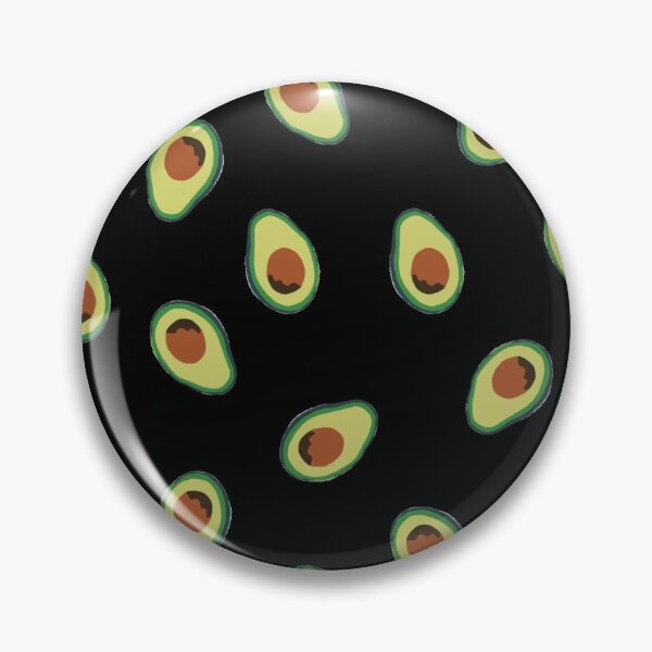 Item preview, Avocado lover pattern on black designed and sold by MNCO.