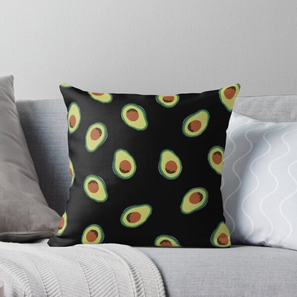 Item preview, Avocado lover pattern on black designed and sold by MNCO.