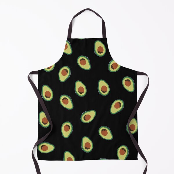 Item preview, Avocado lover pattern on black designed and sold by MNCO.