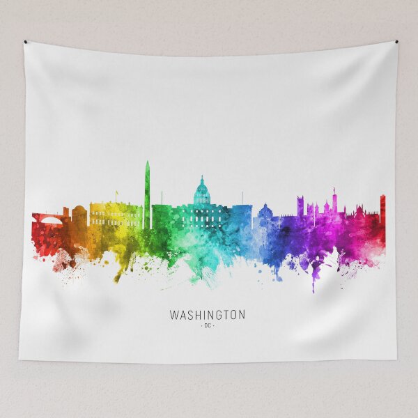 Item preview, Washington DC Skyline designed and sold by ArtPrints.