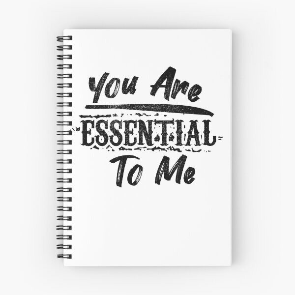 Aperçu de l'œuvre T-shirt Tu es essentiel pour moi créée et vendue par Perfectstyles.