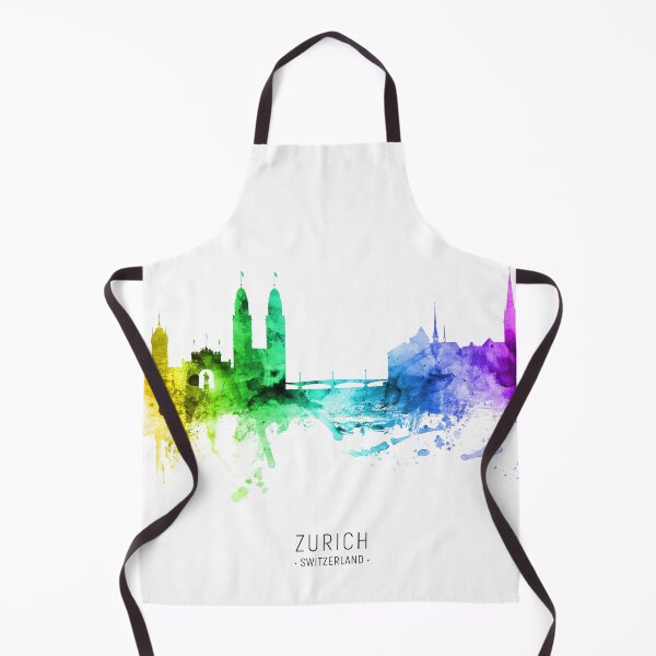 Item preview, Zurich Switzerland Skyline designed and sold by ArtPrints.