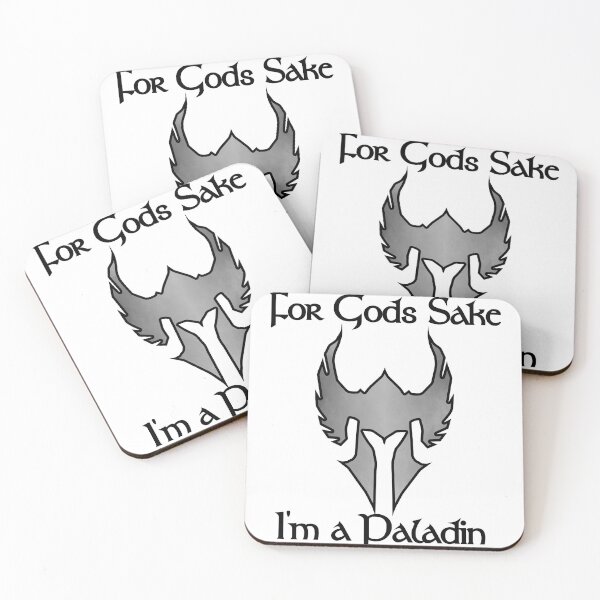 Item preview, For Gods Sake I'm a Paladin designed and sold by Gadsbys-Geeky.