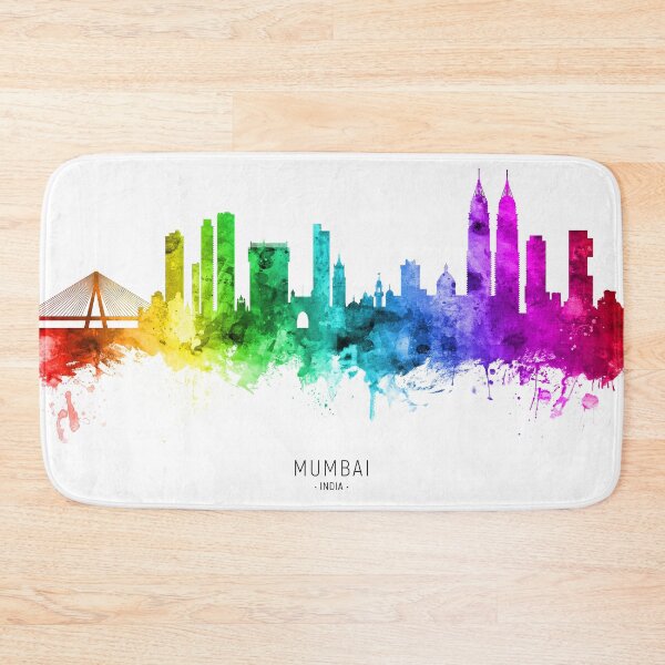 Item preview, Mumbai Skyline India Bombay designed and sold by ArtPrints.
