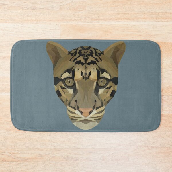 Item preview, Geometrical Clouded Leopard designed and sold by ErinFCampbell.