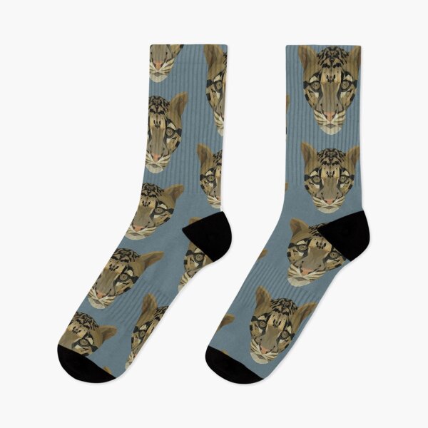 Item preview, Geometrical Clouded Leopard designed and sold by ErinFCampbell.