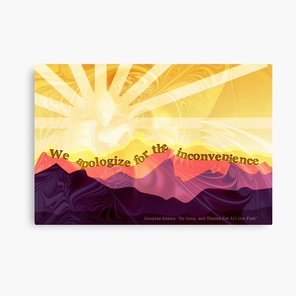 Message Canvas Print