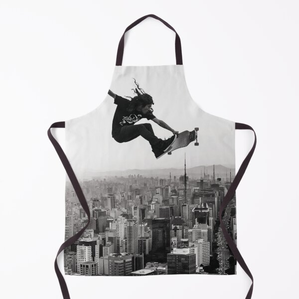 Item preview, Skateboarding stunt in city sky designed and sold by Shir-designs.