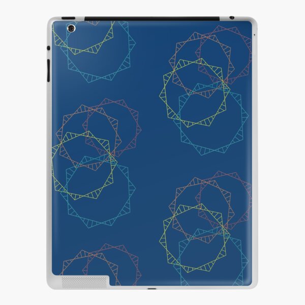 Colorful Decagons 2 iPad Skin