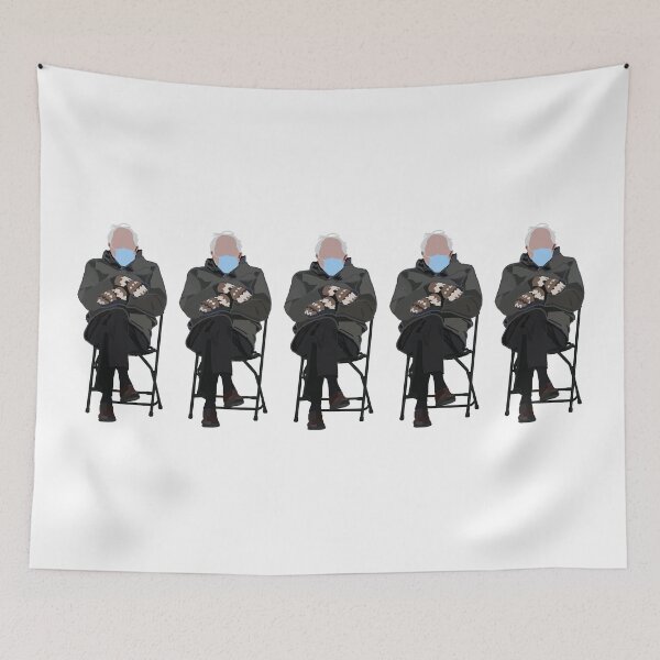 Item preview, Five Bernie Sanders Folding Chair designed and sold by ellenhenry.