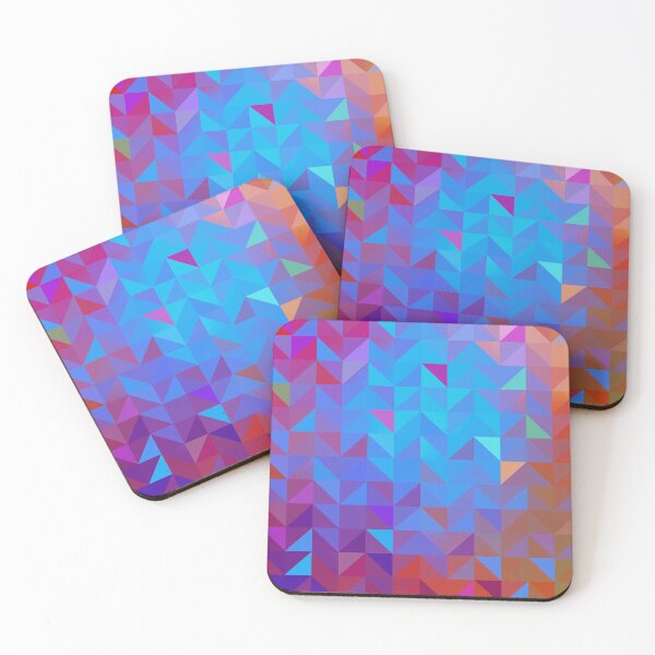 Item preview, Multicolored Triangles Chaos 2 designed and sold by Shapes-Mania.