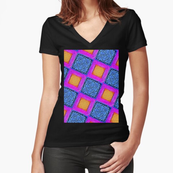 Fitted V-Neck T-Shirt