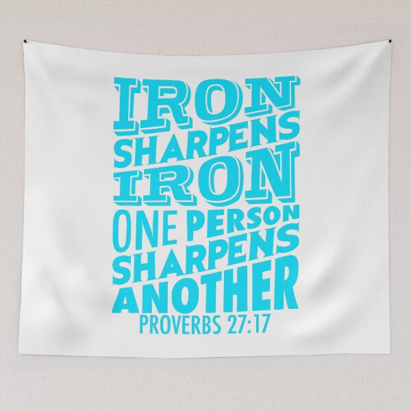 Item preview, Proverbs 27:17 designed and sold by plushism.