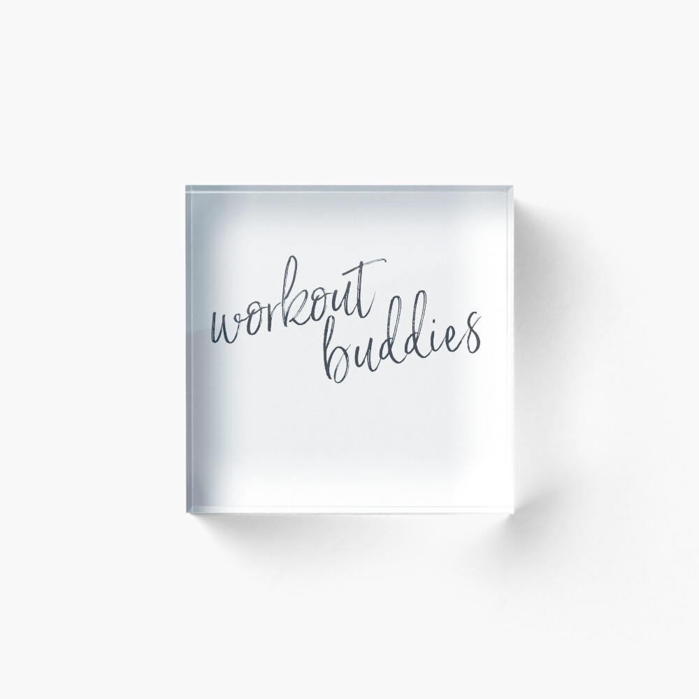 Item preview, Acrylic Block designed and sold by RhiFIT.