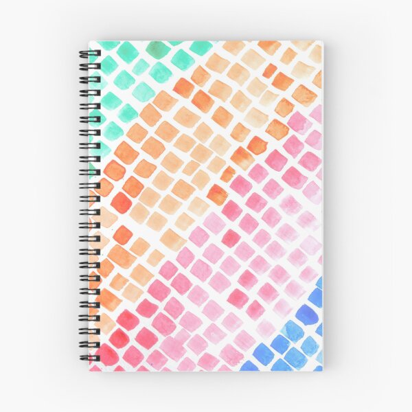 Item preview, colored watercolor marks pattern designed and sold by venus-ian.