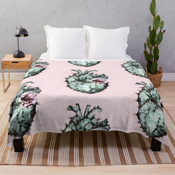 Item preview, Cactus shape Heart and succulent plant flower, succulent lover, Plants lovers designed and sold by Collagedream.