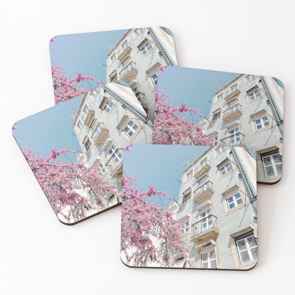 Item preview, Pink cherry blossom tree in Lisbon, spring in Portugal designed and sold by Melissa Peltenburg.