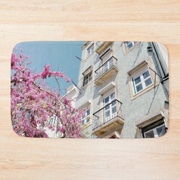 Item preview, Pink cherry blossom tree in Lisbon, spring in Portugal designed and sold by Melissa Peltenburg.