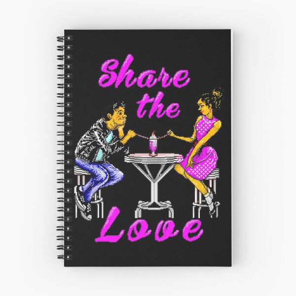 Item preview,  Valentine Day Share the Love 8 bit art designed and sold by 8FistsofTees.