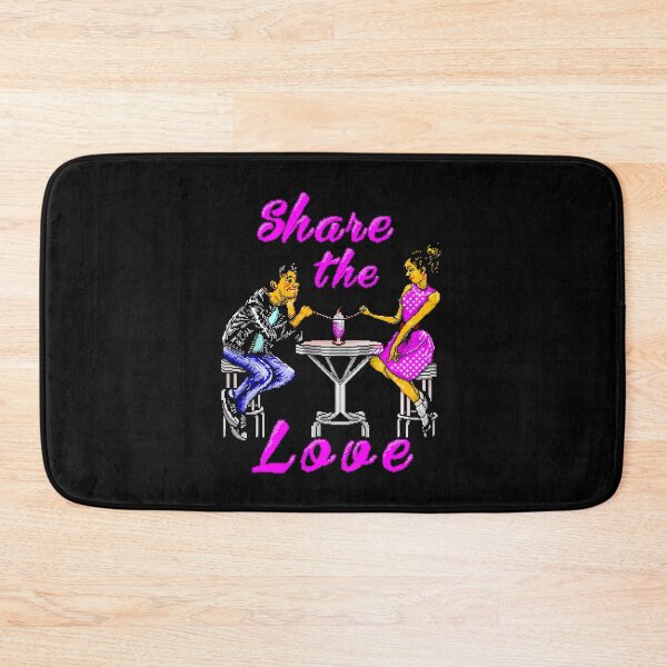 Item preview,  Valentine Day Share the Love 8 bit art designed and sold by 8FistsofTees.