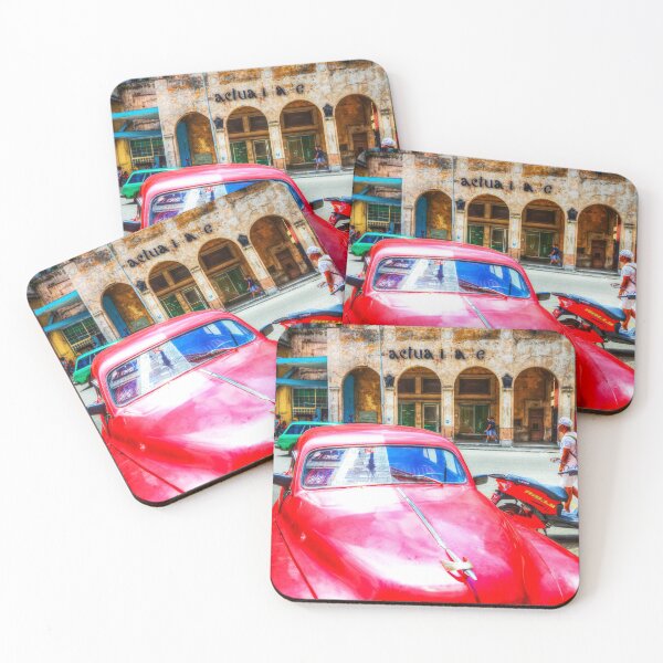 Item preview, Red Car, Havana, Cuba designed and sold by Paul Thompson Photography.