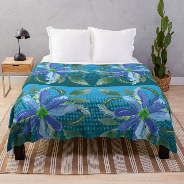 Item preview, flor de acuarela azul designed and sold by Fotinired21.