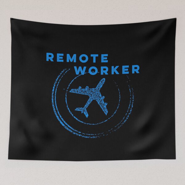 Item preview, Remote worker Home office nomad regardless of location designed and sold by Zwuck.