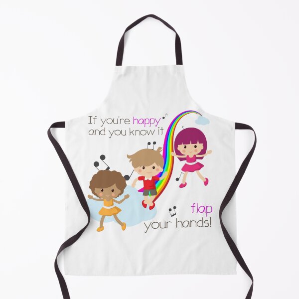 Item preview, If You're Happy Flap Your Hands designed and sold by Kirsten Uecker.