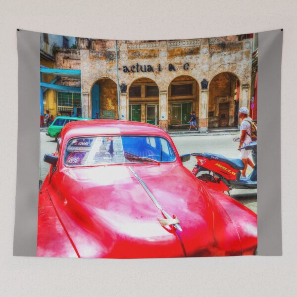 Item preview, Red Car, Havana, Cuba designed and sold by Paul Thompson Photography.