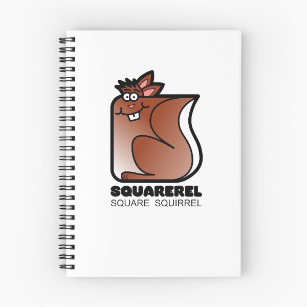 Item preview, Square Squirrel Retro Minimalist Squarerel designed and sold by Quooki.