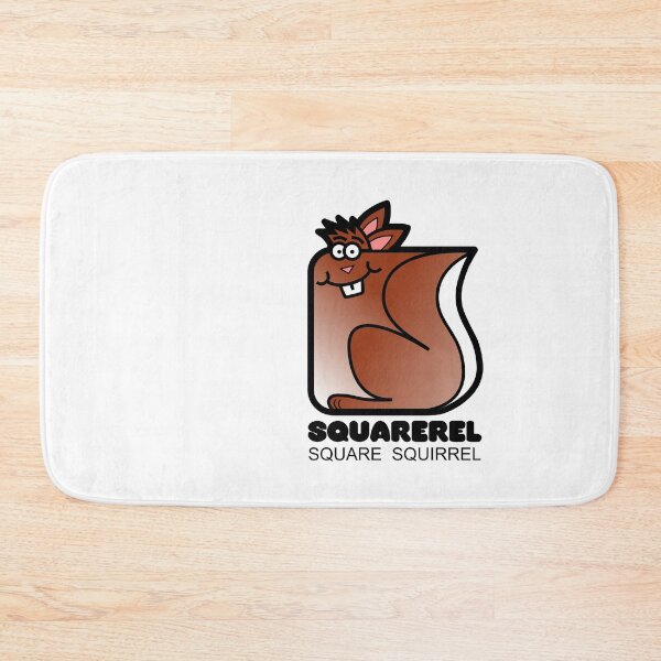 Item preview, Square Squirrel Retro Minimalist Squarerel designed and sold by Quooki.
