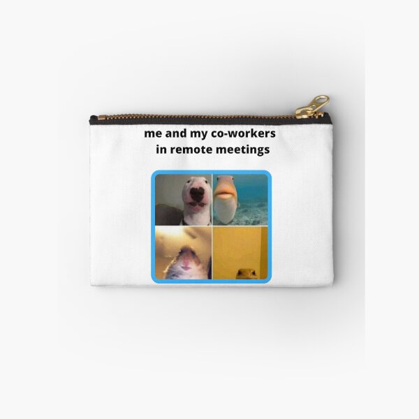 Item preview, Funny Co Workers Remote Meetings designed and sold by Voxarto.