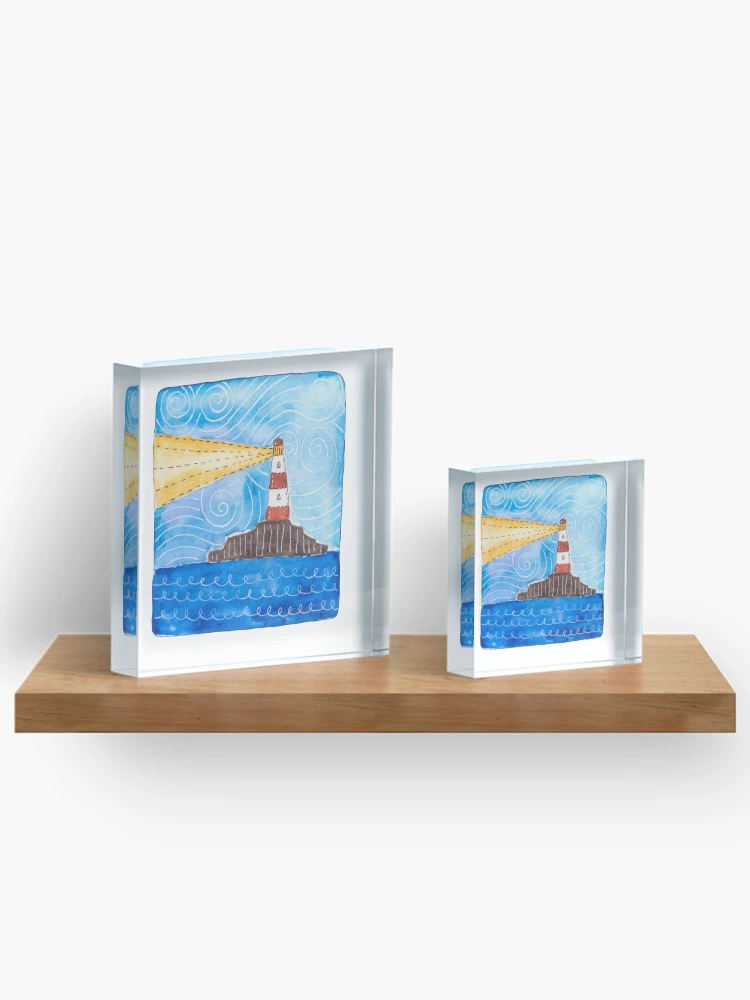 Thumbnail 3 of 5, Acrylic Block, Lighthouse designed and sold by RapiLoco.